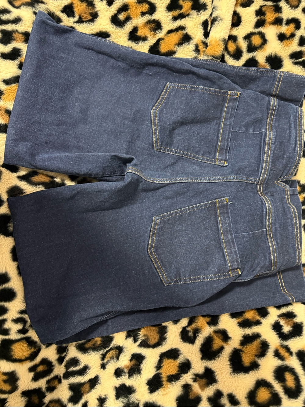 bagatelle Dark Blue Wide-Leg Denim Jeans